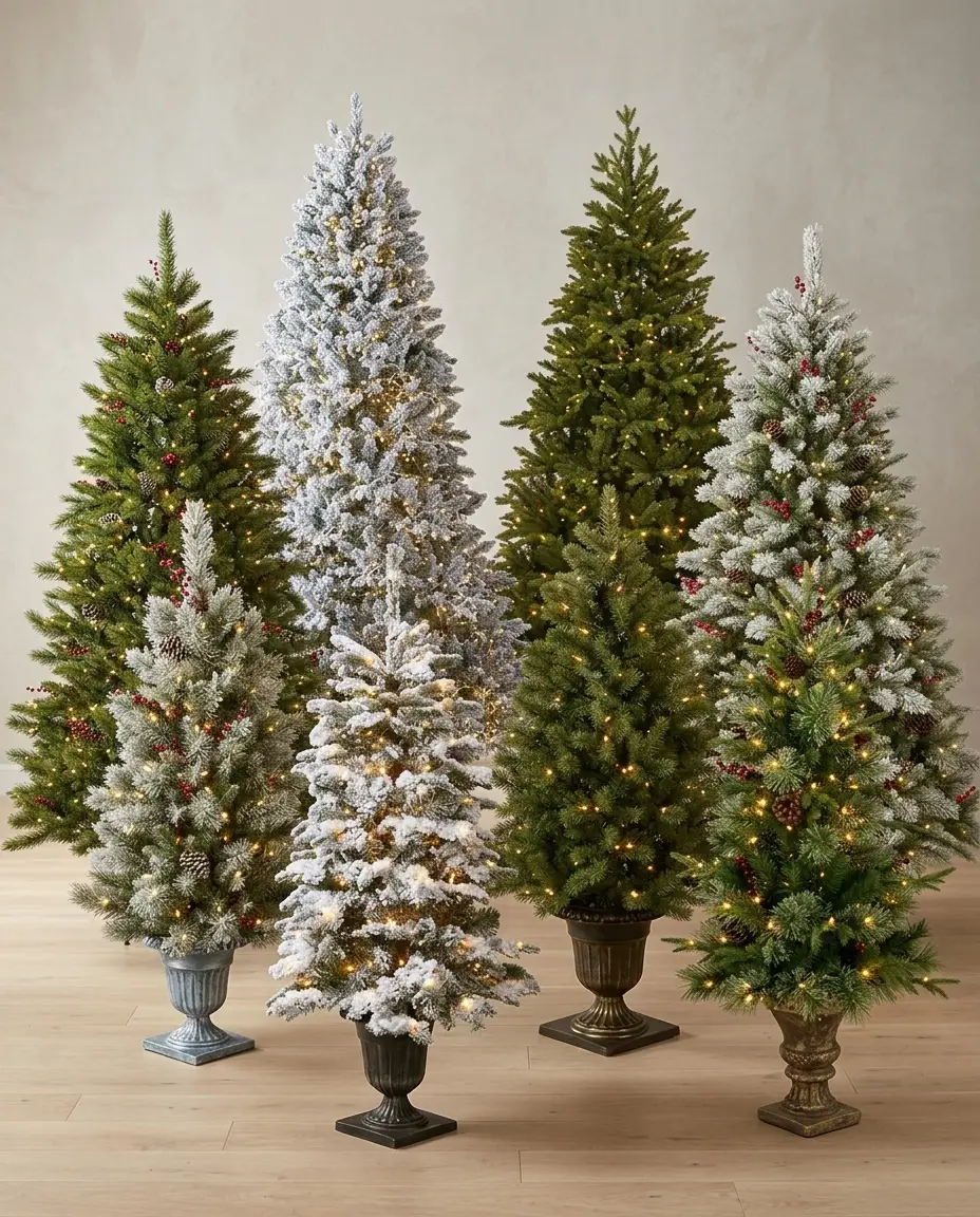 Home christmas tree bg